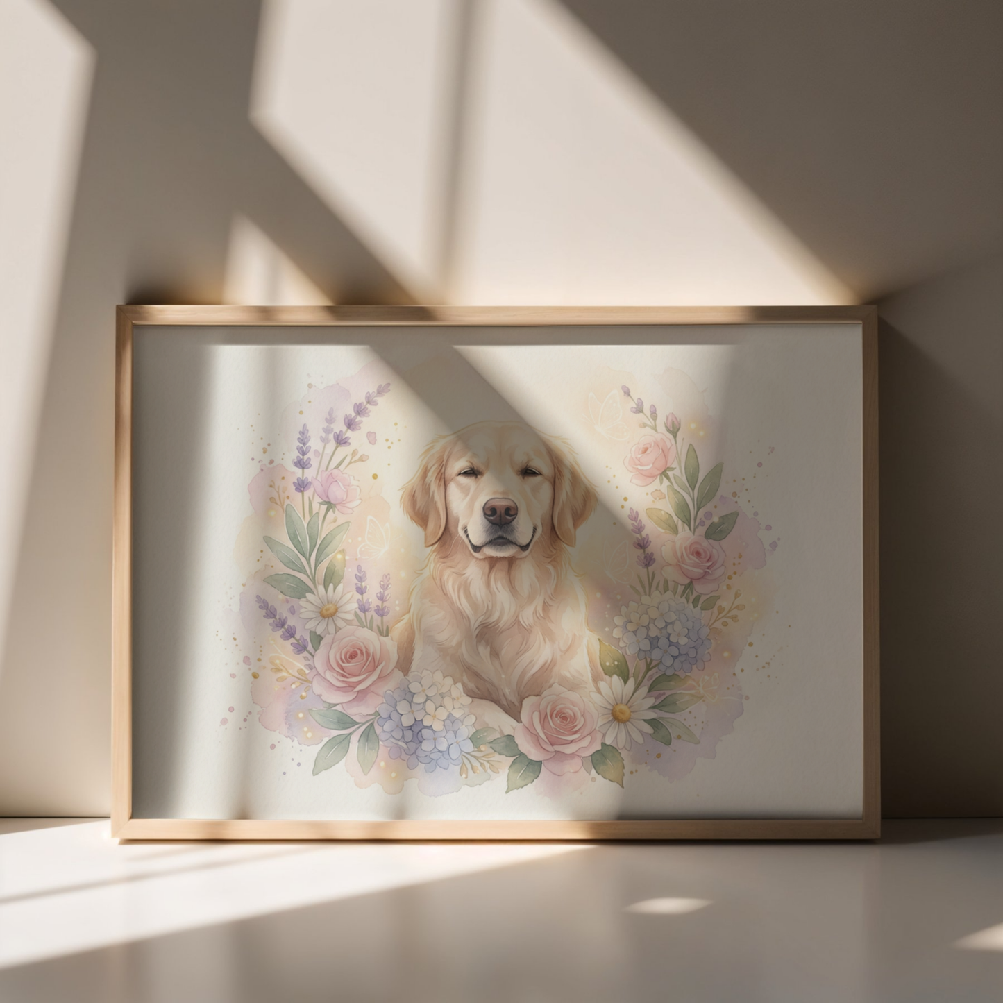 In Loving Memory Pet Memorial Tribute Portrait Print