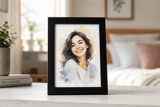 Custom AI Digital Sketch - Single Frame (4x6)